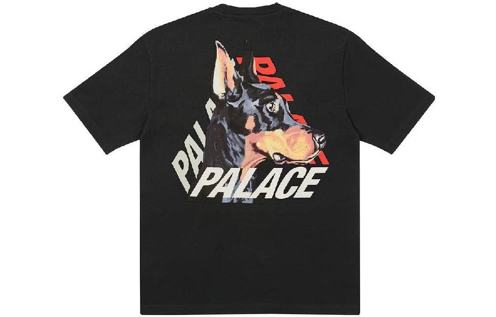 Футболка PALACE SS22 P-3-K-9 T-shirt Black LogoT - изображение 1