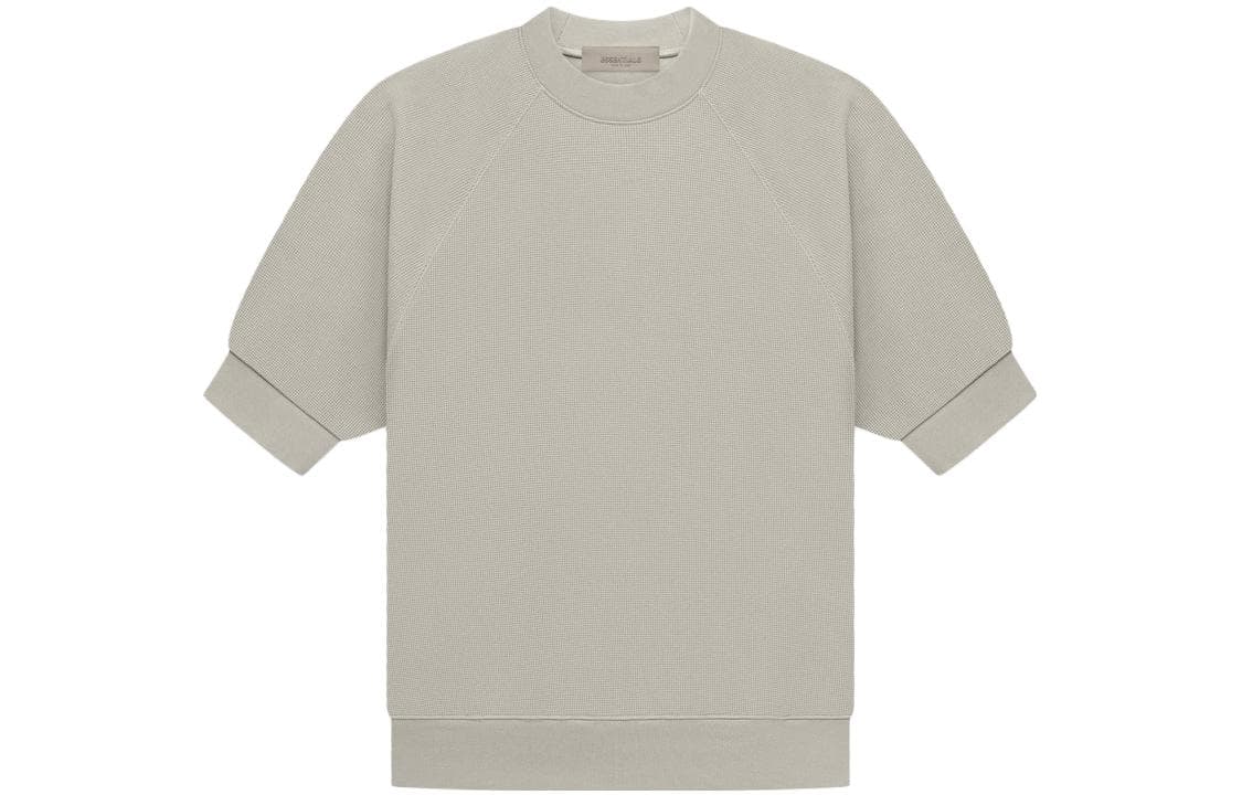 Кофта Fear of God Essentials SS23 Ss Waffle Sweatshirt Seal T - изображение 1
