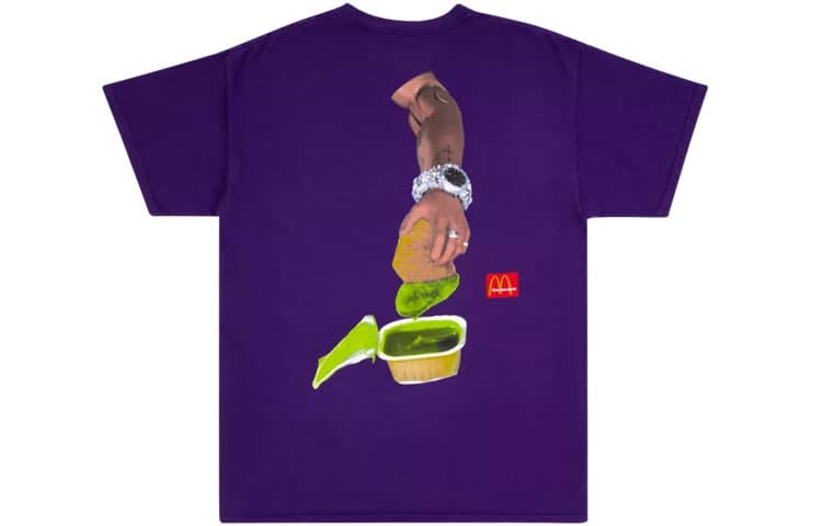 Футболка Travis Scott Cactus Jack x Mcdonald T - изображение 1