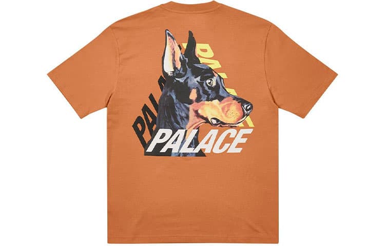 Футболка PALACE SS22 P-3-K-9 T-shirt Caramel LogoT - изображение 1