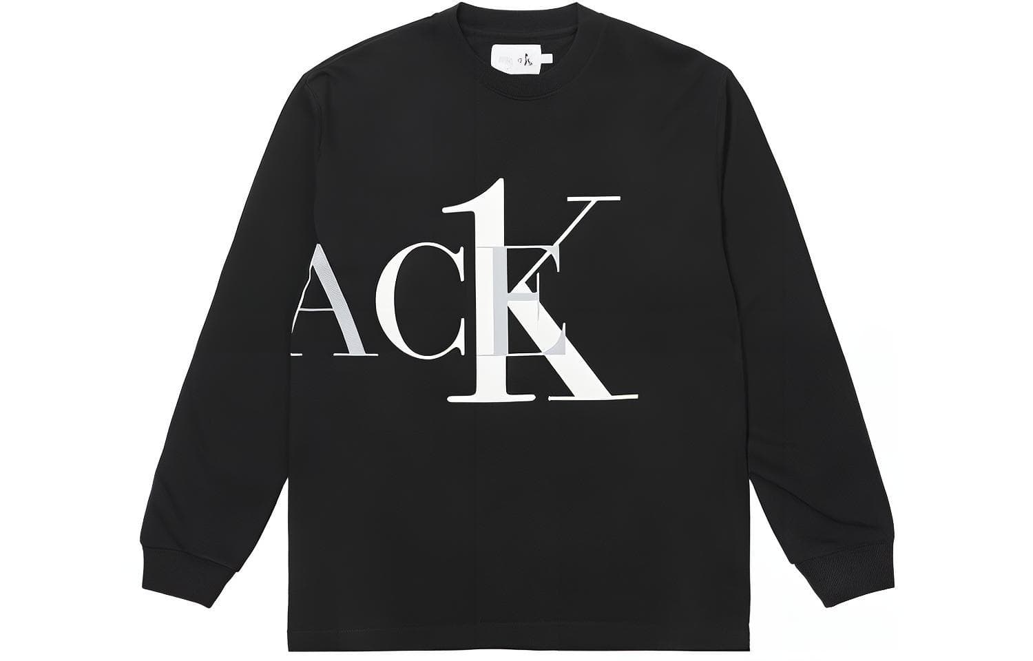 Кофта PALACE x Calvin Klein Longsleeve Black LogoT - изображение 1