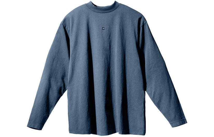 Кофта YEEZY x Gap x Balenciaga Logo Longsleeve Tee T - изображение 1