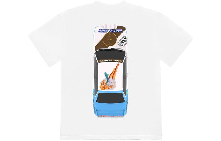 Футболка Travis Scott Cactus Jack JACKBOYS VEHICLE Tee T - изображение 1