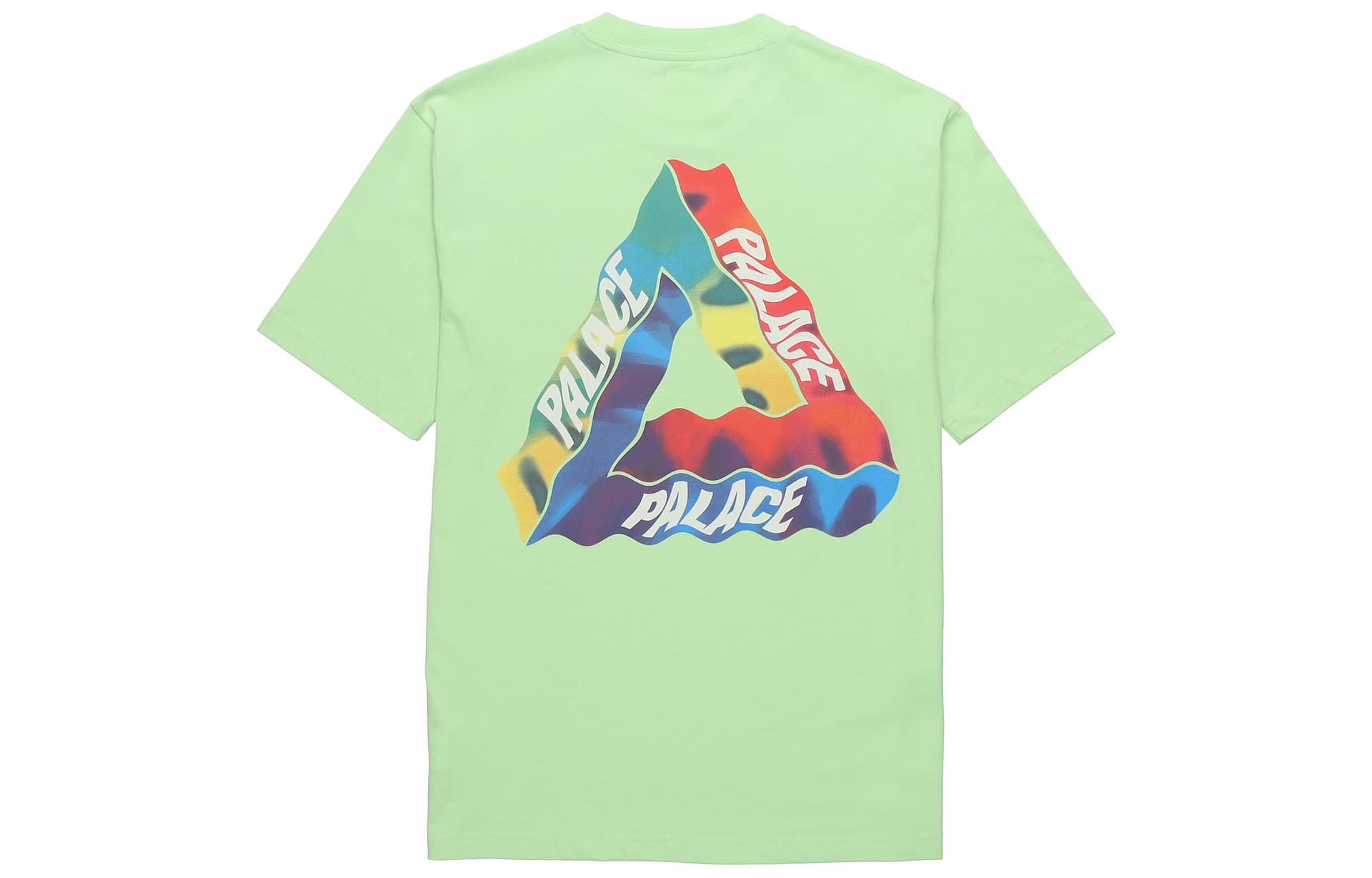 Футболка PALACE SS22 Tri-visions T-shirt Pistachio LogoT - изображение 1