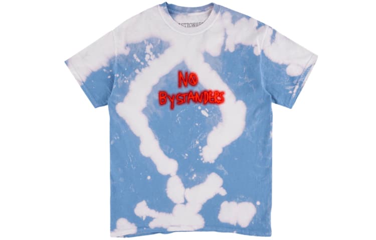 Футболка Travis Scott Cactus Jack No Bystanders Tie Dye Tee T - изображение 1