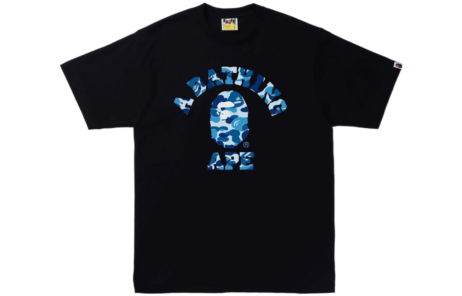 Футболка BAPE Abc Camo College Tee T - изображение 2