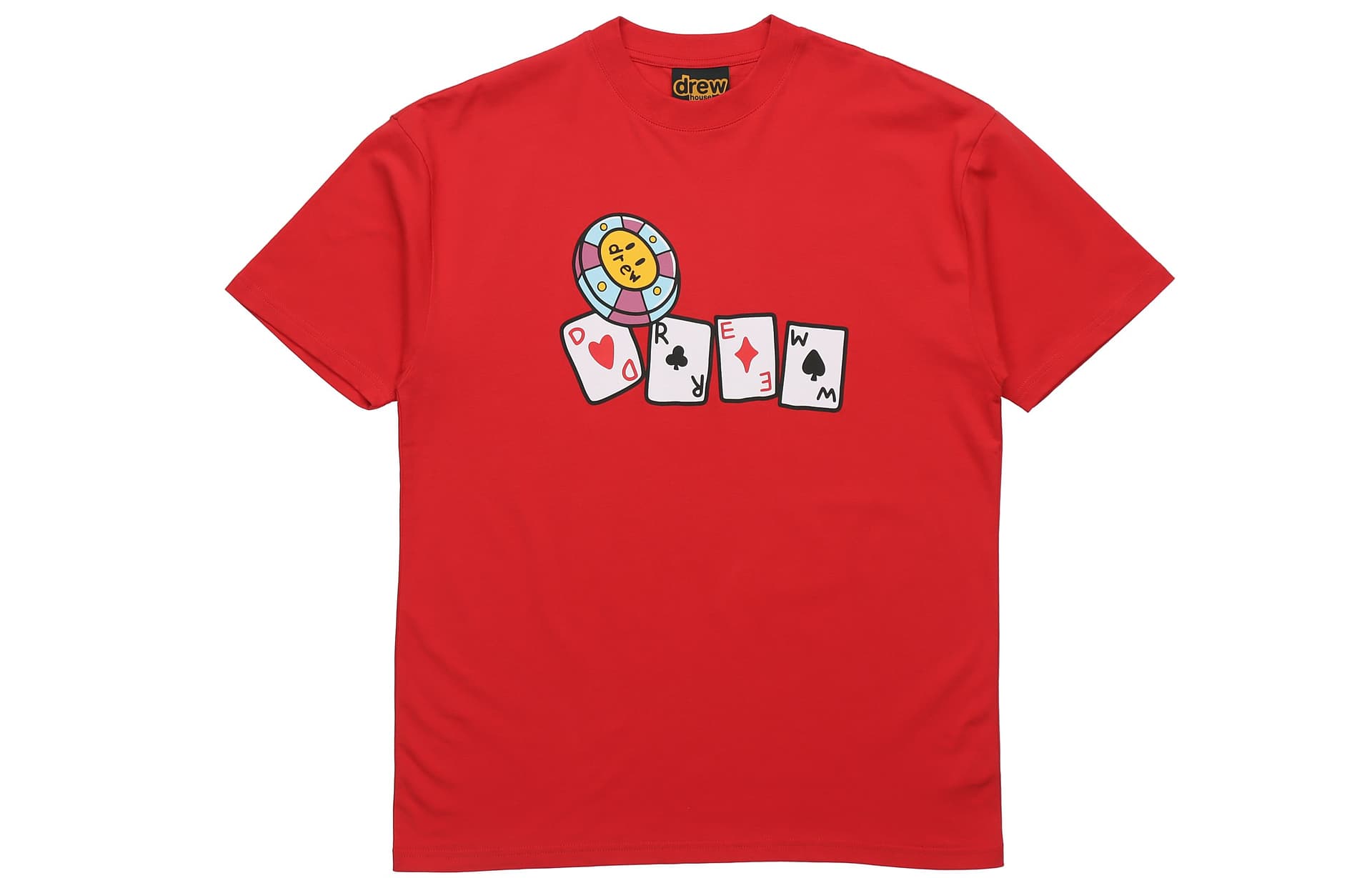 Футболка Drew House Lucky You Drew SS Tee T red - изображение 1