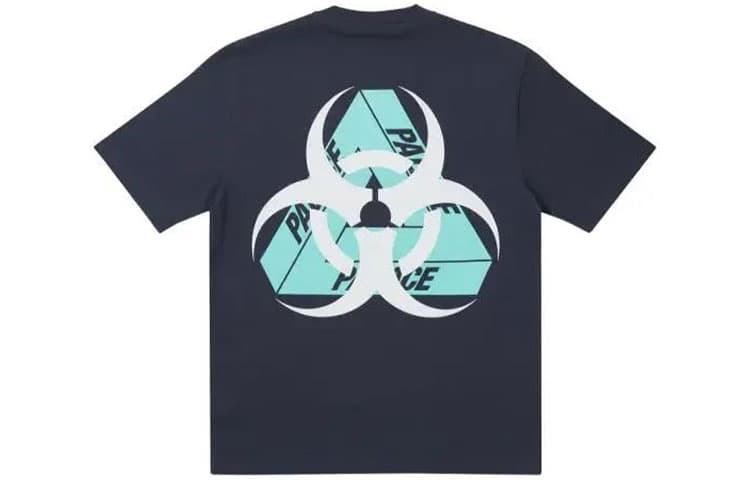 Футболка PALACEBIO Hazard T-shirt Navy LogoT - изображение 1