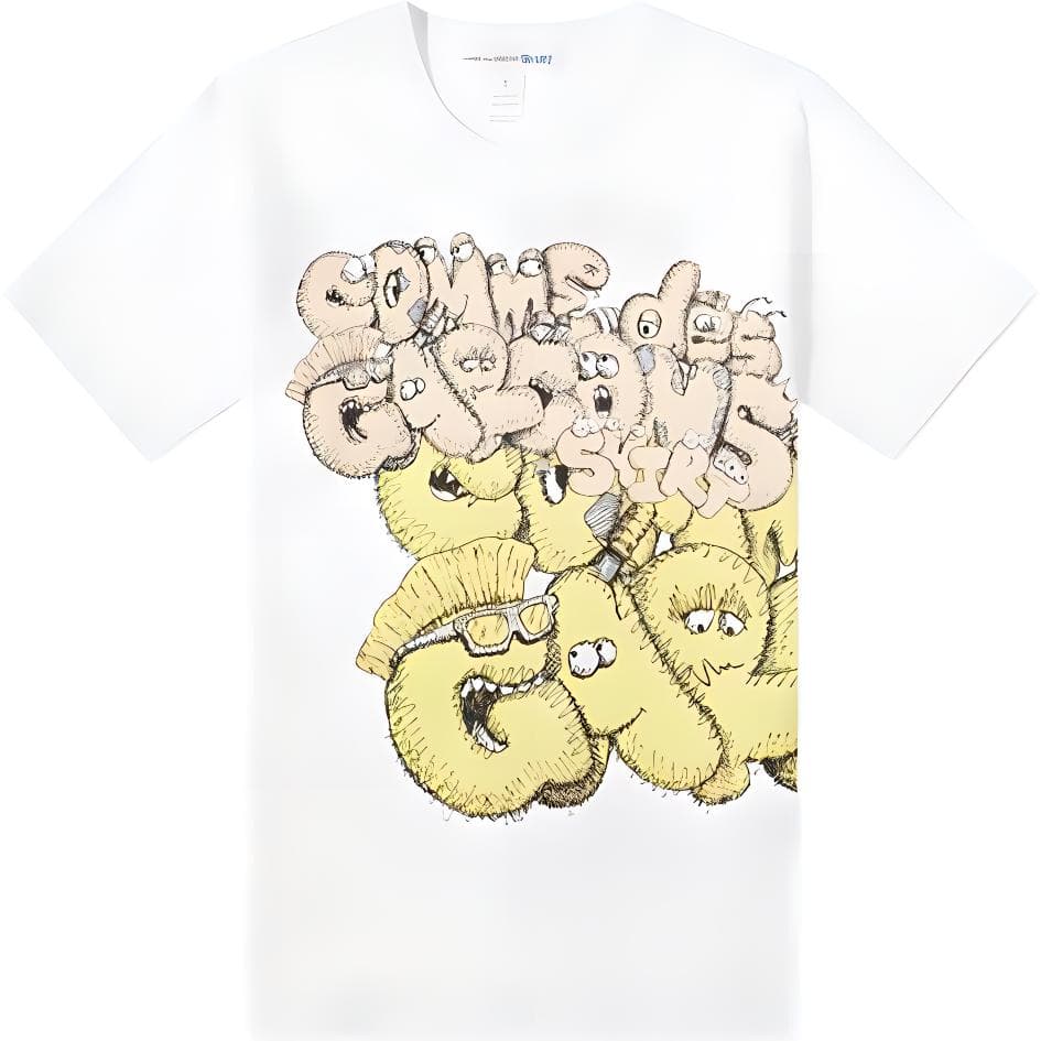 Футболка CDG x KAWS T - изображение 1