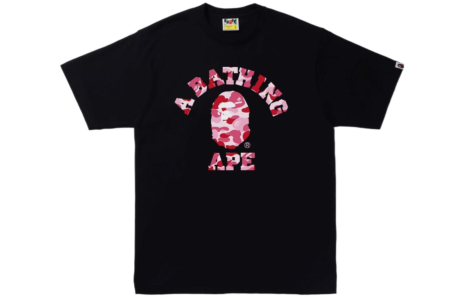 Футболка BAPE Abc Camo College Tee T - изображение 3