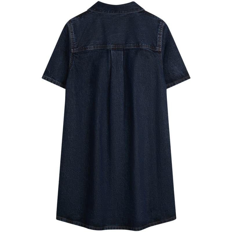 Платье Calvin Klein SS25 Короткое платье с короткими рукавами для женщин - изображение 2