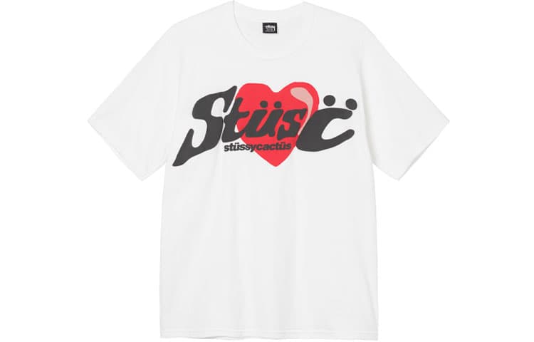 Футболка Stussy x CPFM Heart Tee T - изображение 1