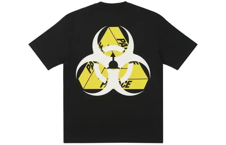 Футболка PALACE Bio Hazard T-shirt Black LogoT - изображение 1