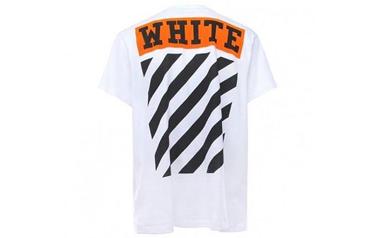 Футболка OFF-WHITE SS21 Striped Logo T-Shirt - изображение 1