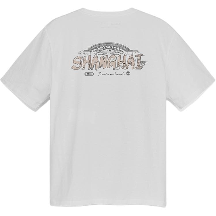 Футболка TIMBERLAND T-Shirt Унисекс Белый - изображение 2