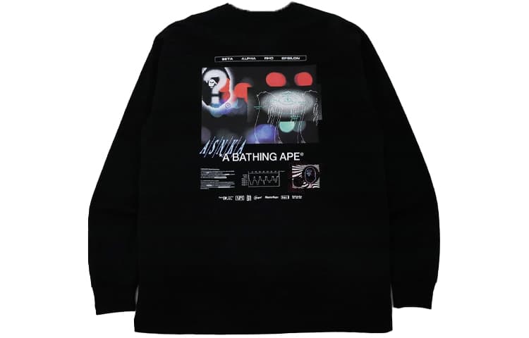 Футболка BAPE Time To Sleep Relaxed Fit T - изображение 1
