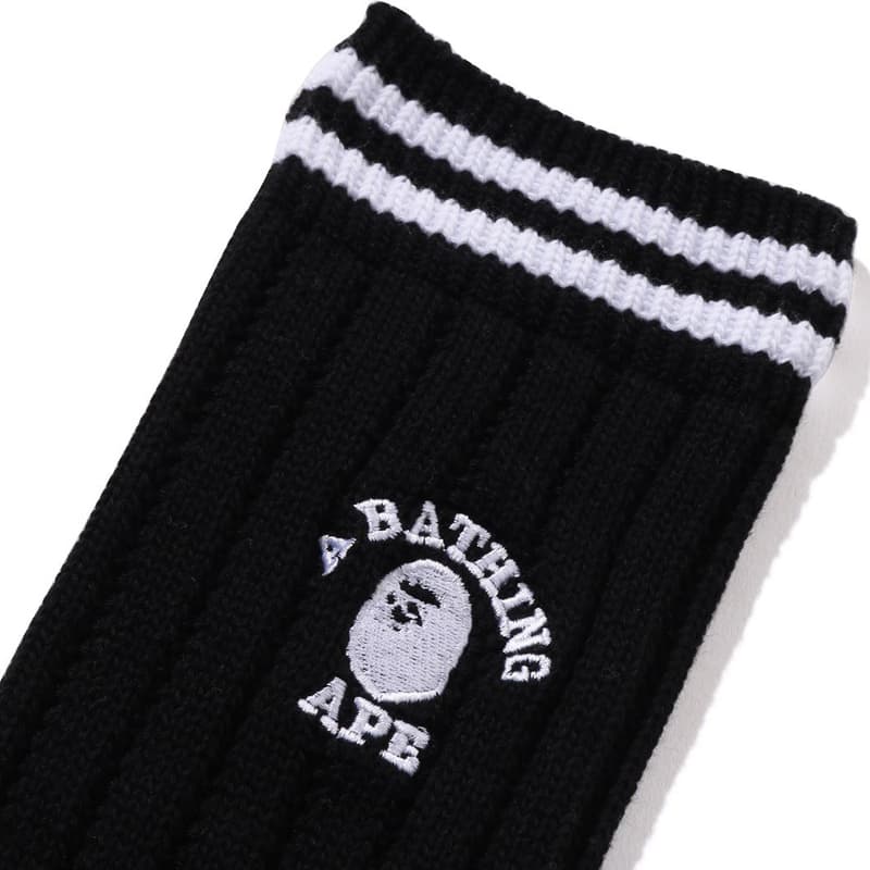 Носки A BATHING APE SS25 Бедра Высокие Носки Женские - изображение 2