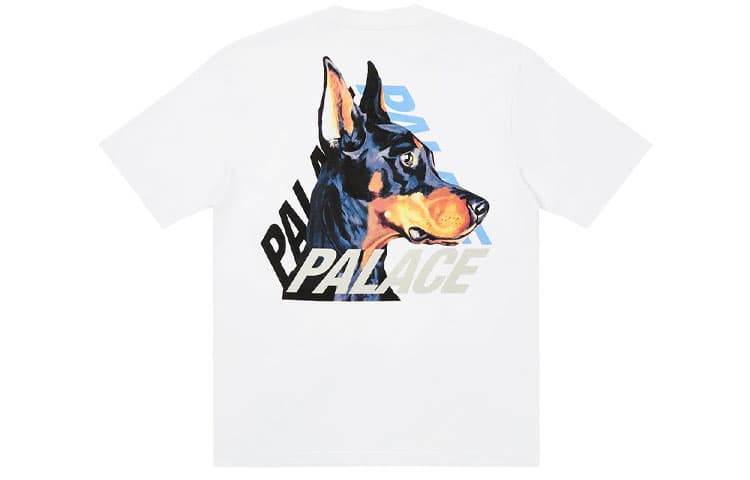 Футболка PALACE SS22 P-3-K-9 T-shirt White LogoT - изображение 1