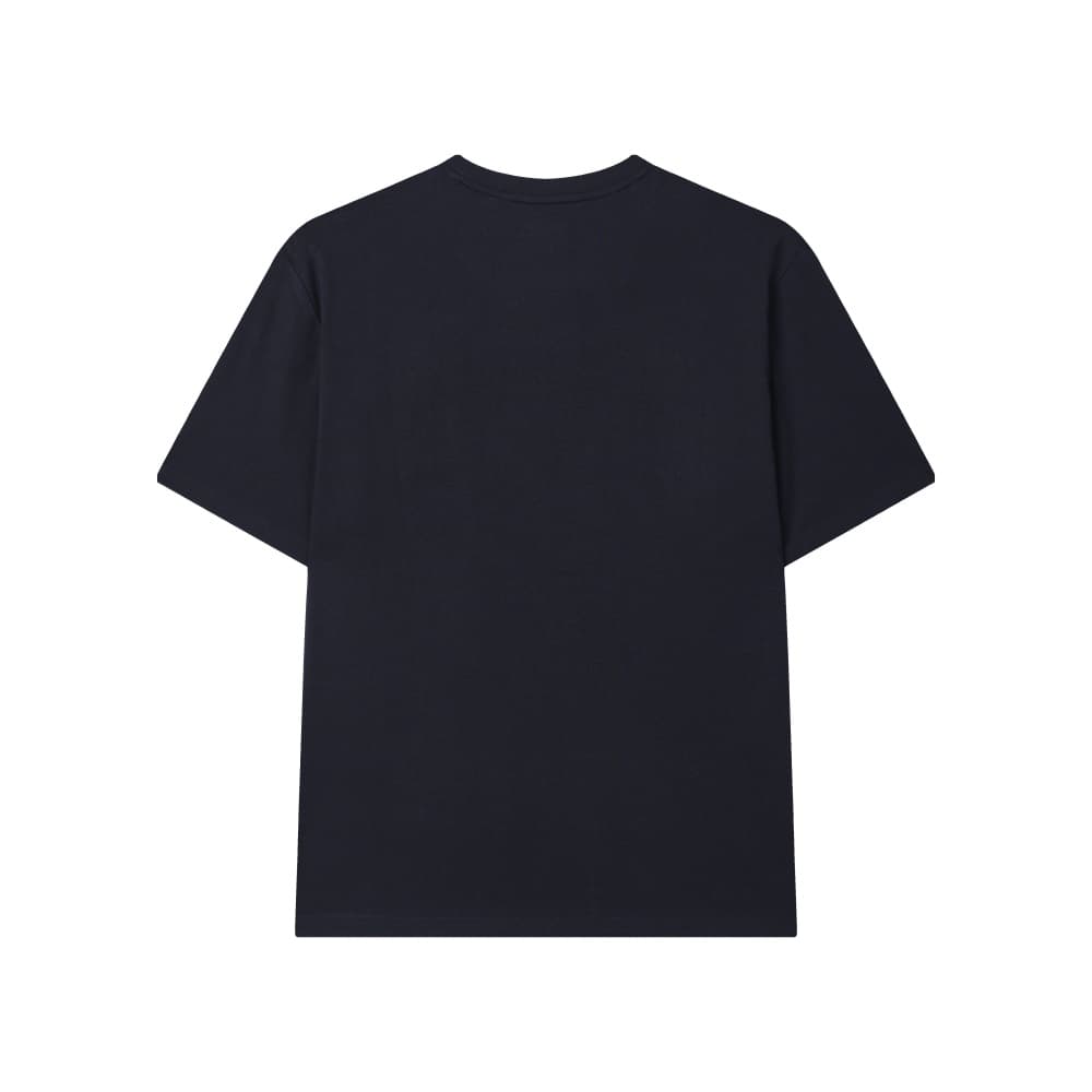 Футболка FILA X MAISON KITSUNE Little Fox T Рубашка Унисекс Легенда Синий - изображение 2