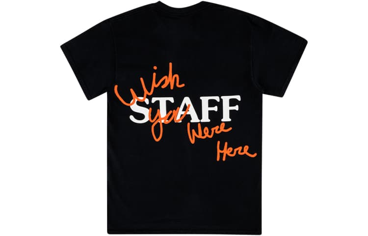 Футболка Travis Scott Cactus Jack Astroworld Staff T-Shirt Black - изображение 1