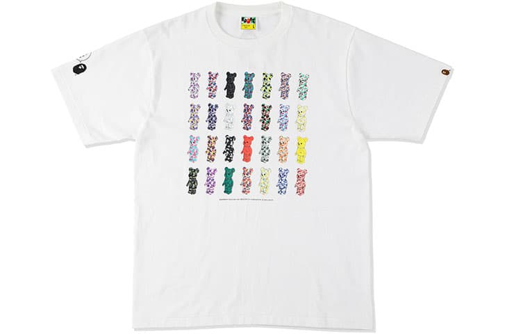 Футболка A BATHING APE x MEDICOM TOY BERBRICK T - изображение 1