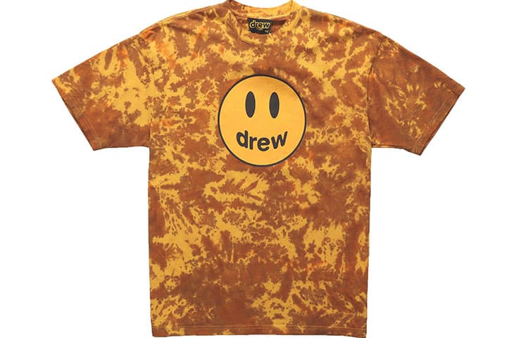Футболка Drew House Mascot SS Tee LogoT brown tie dye - изображение 1