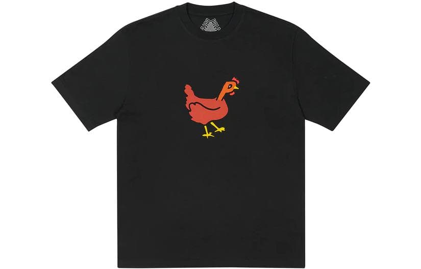 Футболка PALACE Clucking T-Shirt Black T - изображение 1