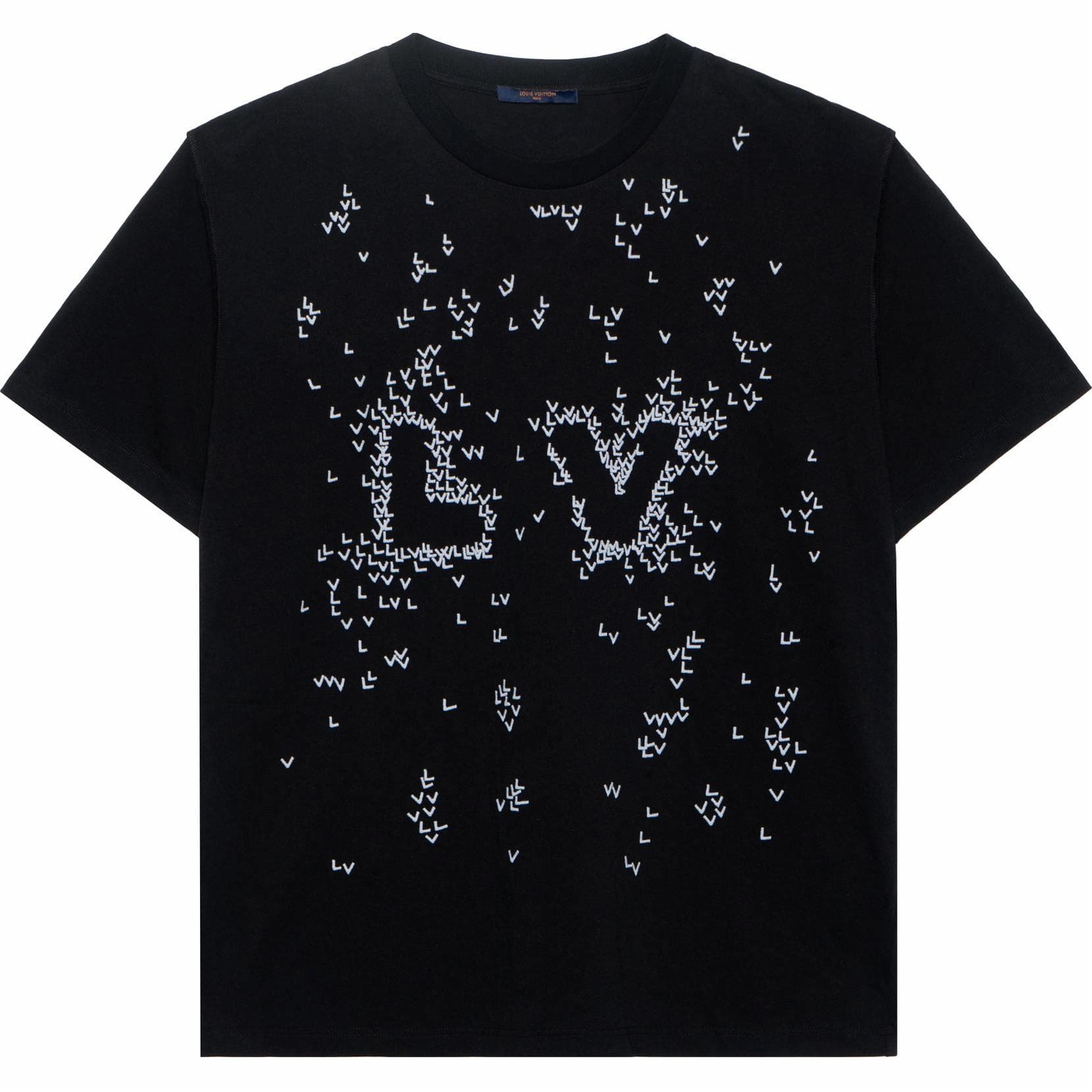 Футболка Louis Vuitton SS22 Spread Logo T-Shirt Black