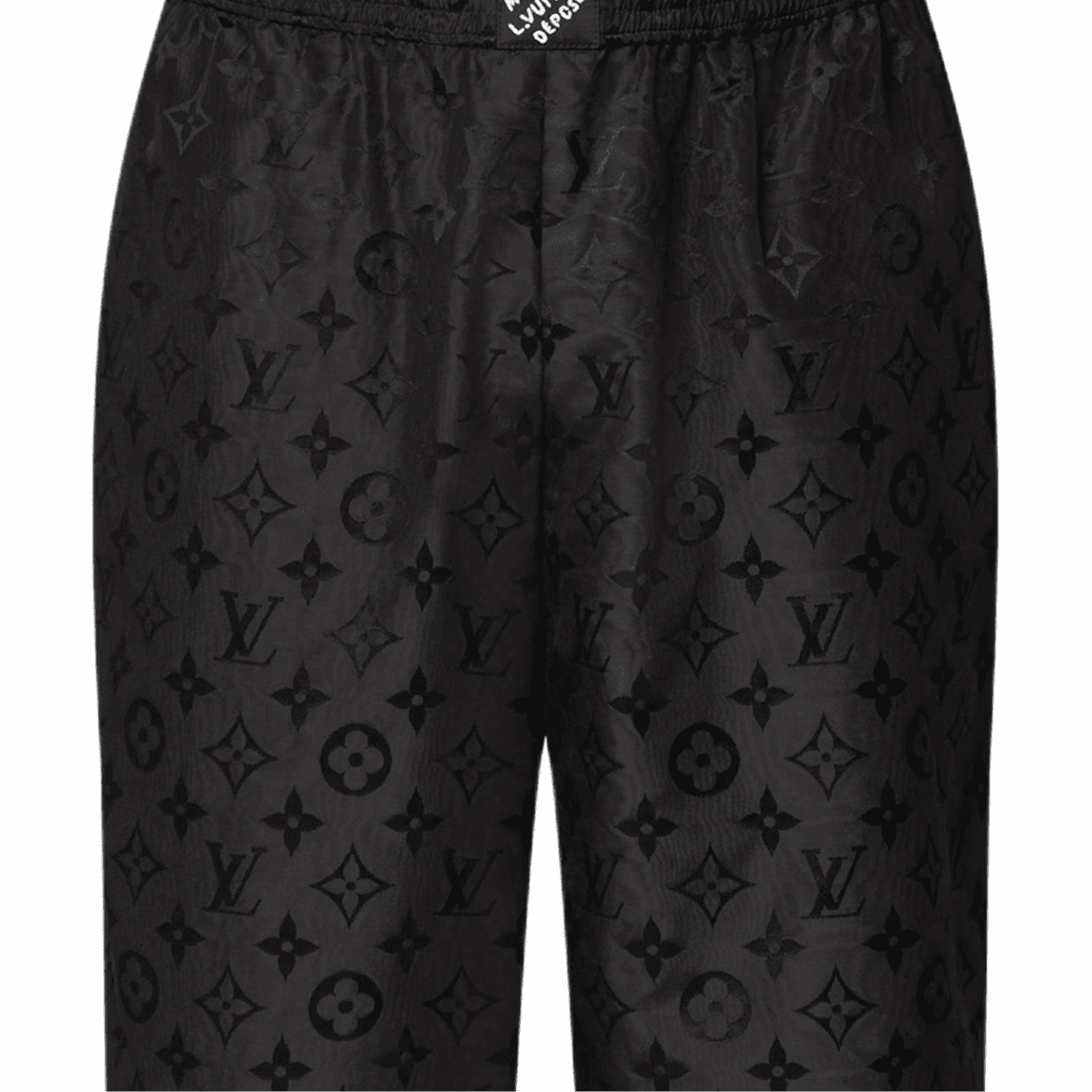 Шорты Louis Vuitton SS25 Black Shorts - изображение 6