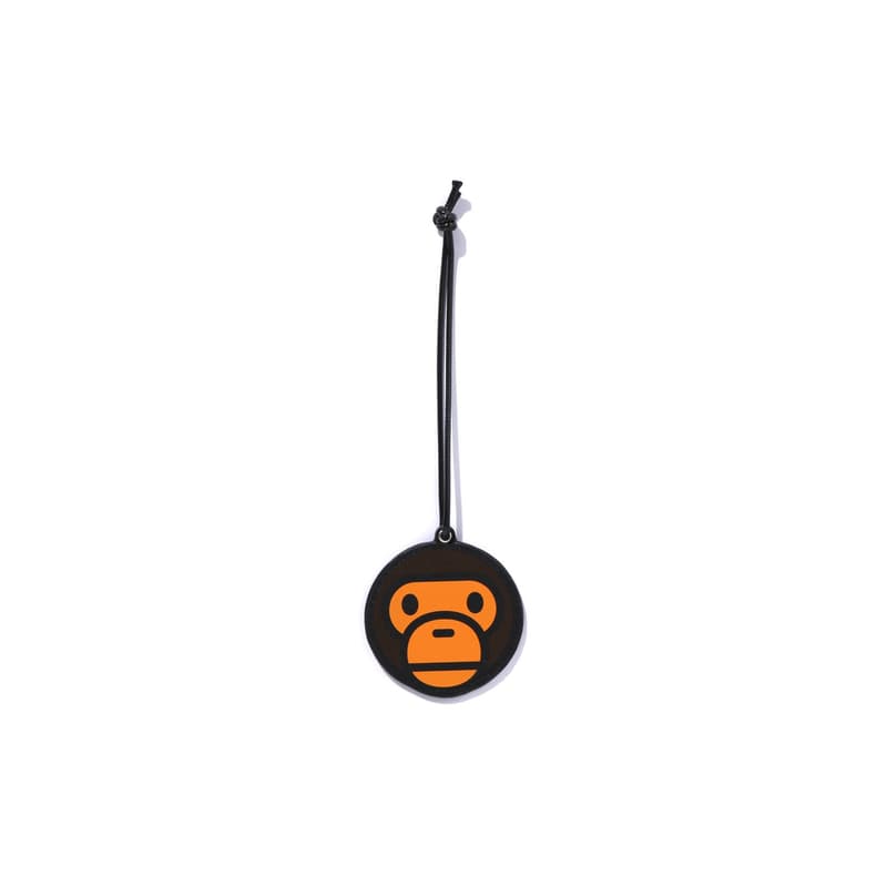 Кулон A BATHING APE Искусственная кожа ПУ (полиуретан) Зеркальная подвеска Унисекс - изображение 1