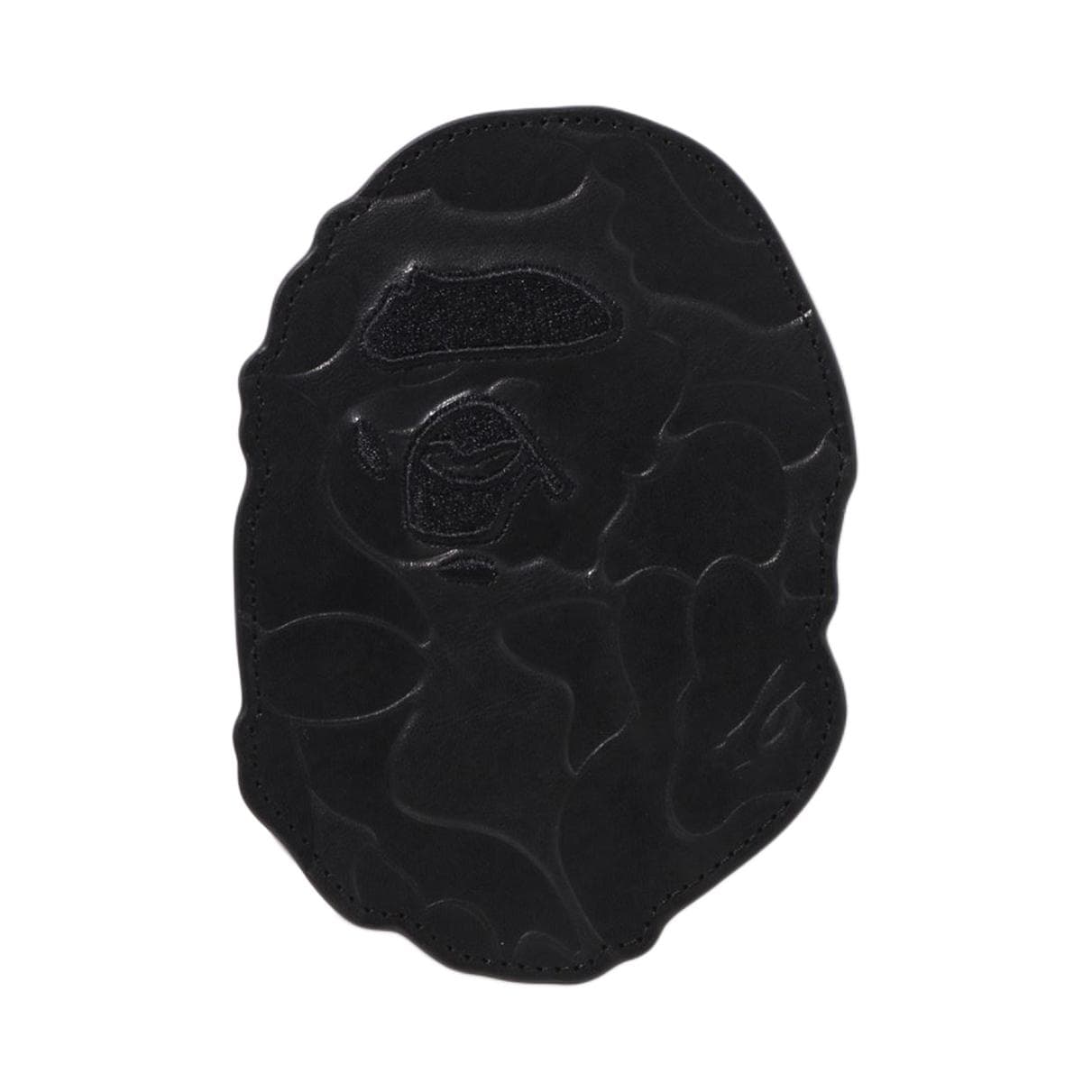Картхолдер A BATHING APE Коровья кожа Держатель для карт Унисекс Черный - изображение 1