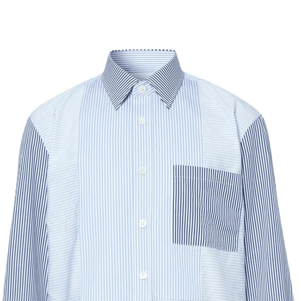Блузка Burberry Blue Women's Shirts Брэнди Берри Синий Женский Рубашки - изображение 4