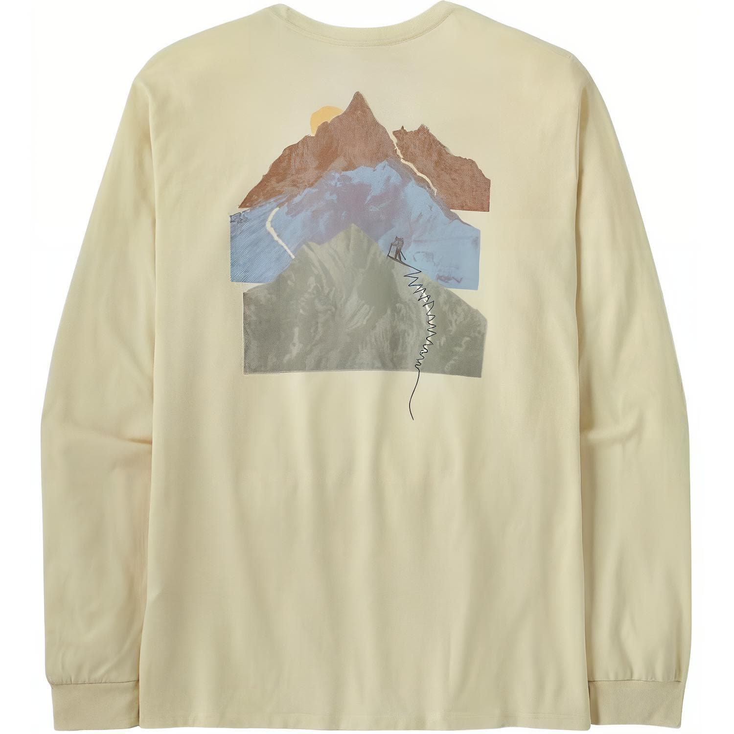 Кофта patagonia Long-Sleeved Snowstitcher Pocket Responsibili-Tee T - изображение 2