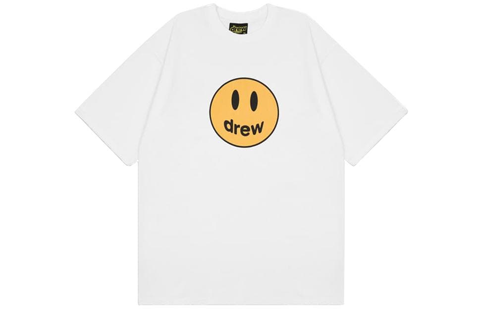 Футболка Drew House mascot LogoT WHITE