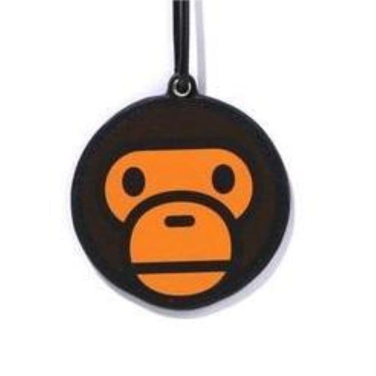 Кулон A BATHING APE Искусственная кожа ПУ (полиуретан) Зеркальная подвеска Унисекс - изображение 3