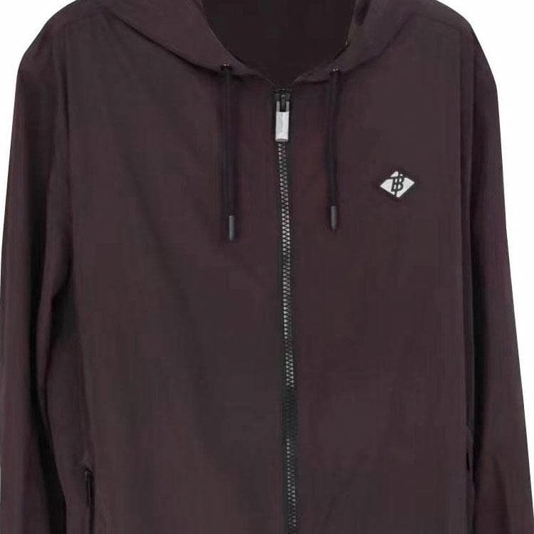 Куртка Burberry Logo Zip Hoodie Black — фото 3