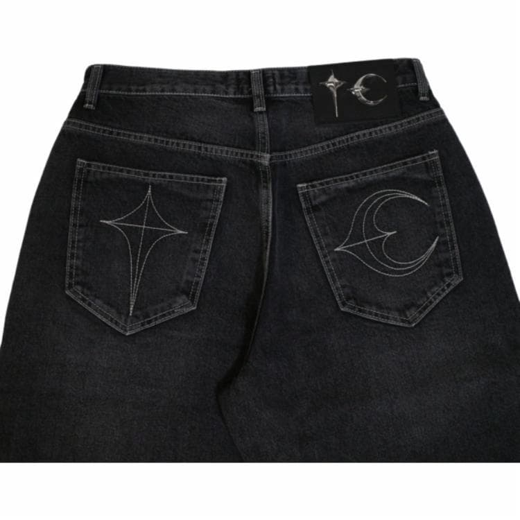 Штаны THUG CLUB TC Jeans Black - изображение 3