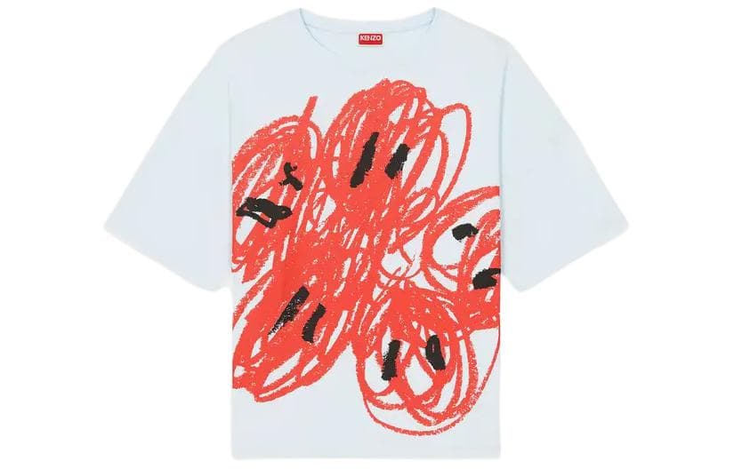 Футболка KENZO Drawn Varsity' t-Shirt T - изображение 1