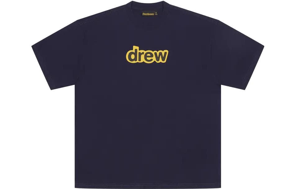 Футболка Drew House logo Secret Ss Tee dark navy T - изображение 1