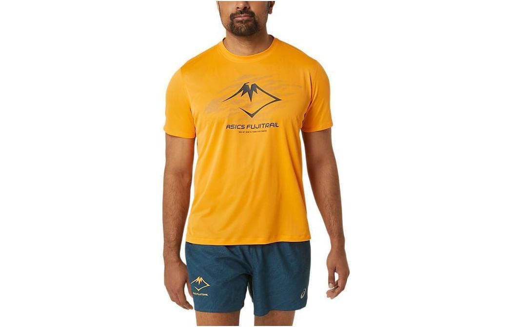 Футболка Asics Fujitrail Logo Short Sleeve Top T - изображение 1