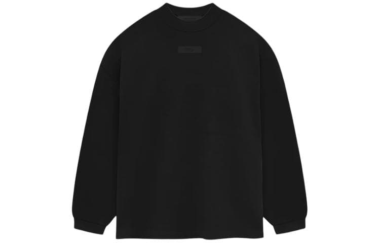 Кофта Fear of God Essentials SS24 drop2 Longsleeve Shirt T Jet Black - изображение 1