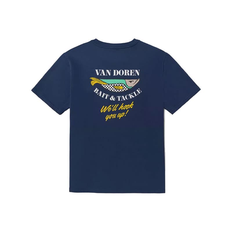 Футболка VANS Темно-синие унисекс футболки - изображение 1