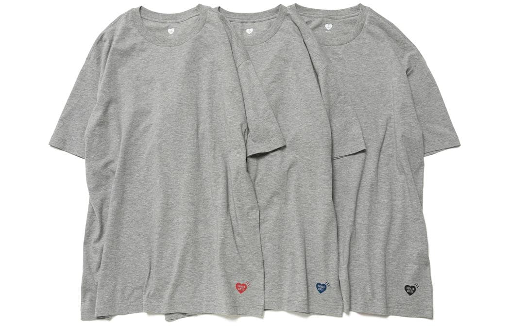 Футболка HUMAN MADE 3-PACK T-SHIRT SET T 3 - изображение 1