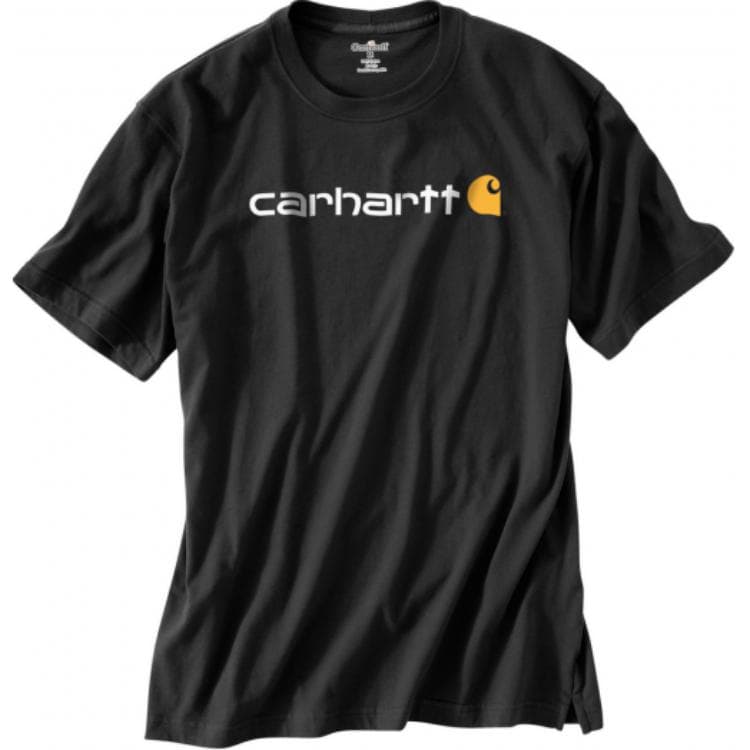 Футболка Carhartt K195 LOOSE FIT HEAVYWEIGHT SHORT-SLEEVE LOGO GRAPHIC T-SHIRT LogoT - изображение 1