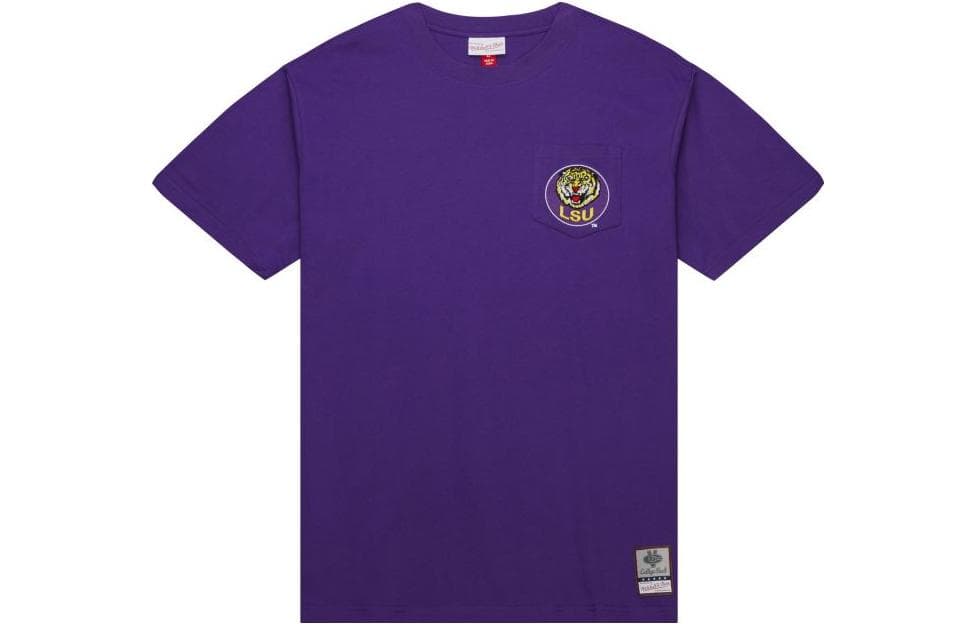 Футболка Mitchell Ness T-Shirt Мужская Фиолетовая - изображение 1