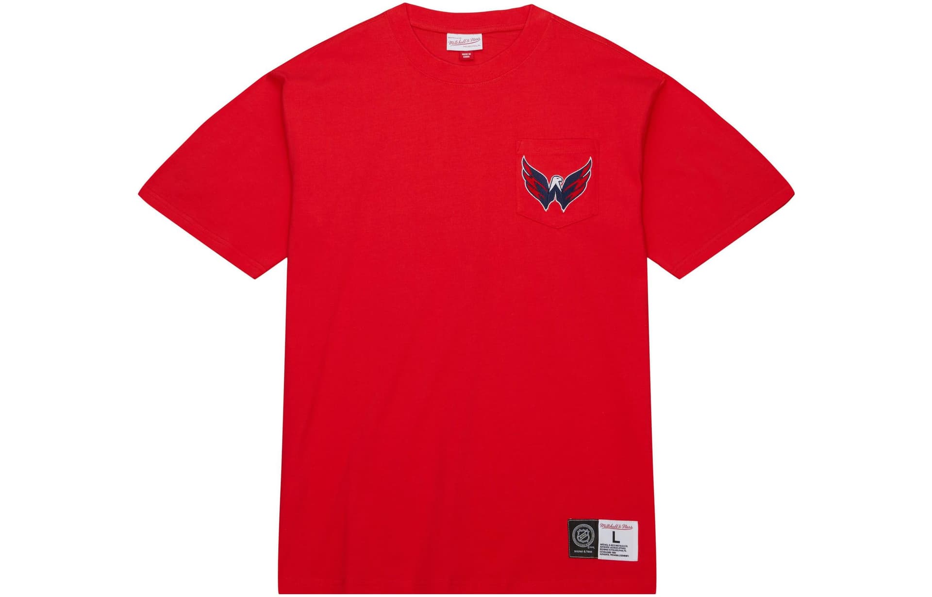 Футболка Mitchell Ness Red Men's T-Shirts Mitchell Ness Красные Мужские Футболки - изображение 1