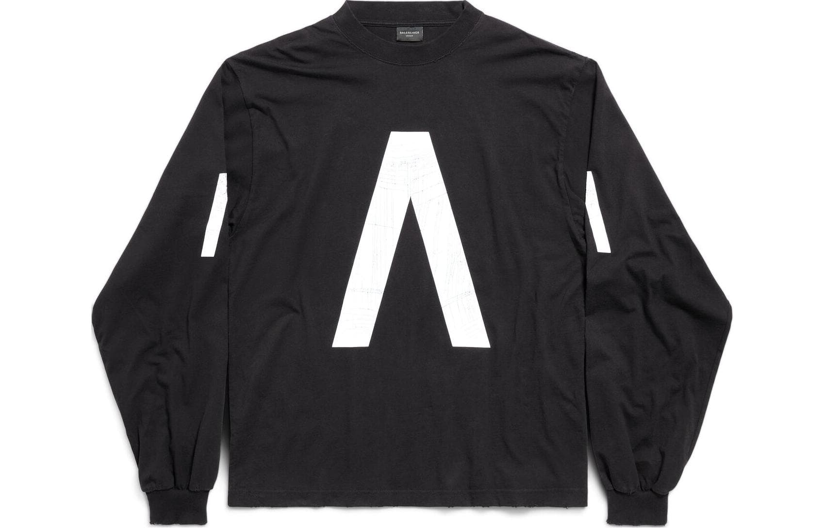 Кофта Balenciaga Archive Connected Long Sleeve T-Shirt Medium Fit T - изображение 1