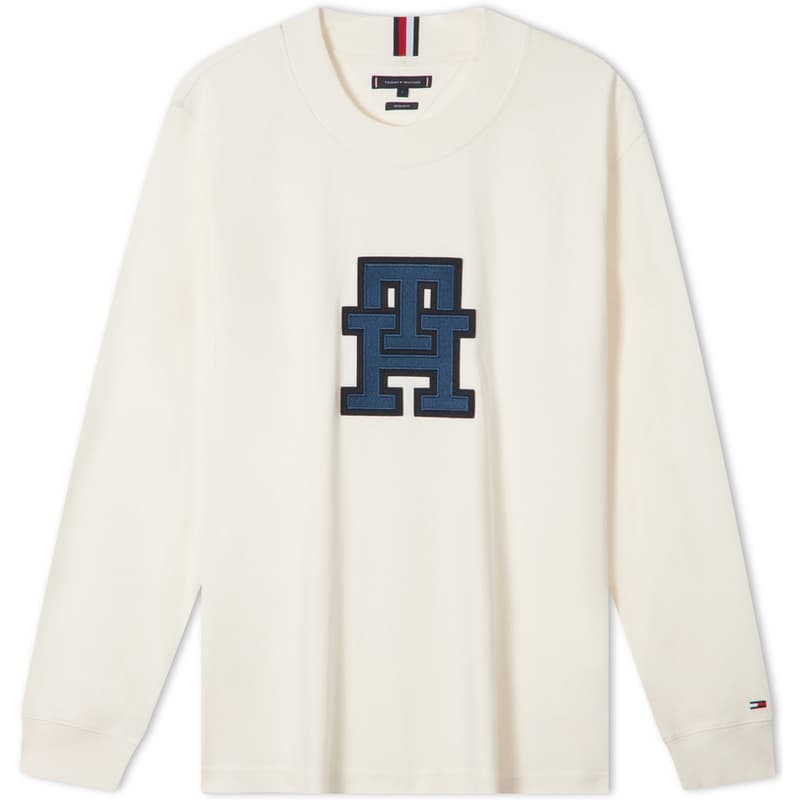 Футболка Tommy Hilfiger Длинный рукав Т-рубашка Мужская - изображение 3