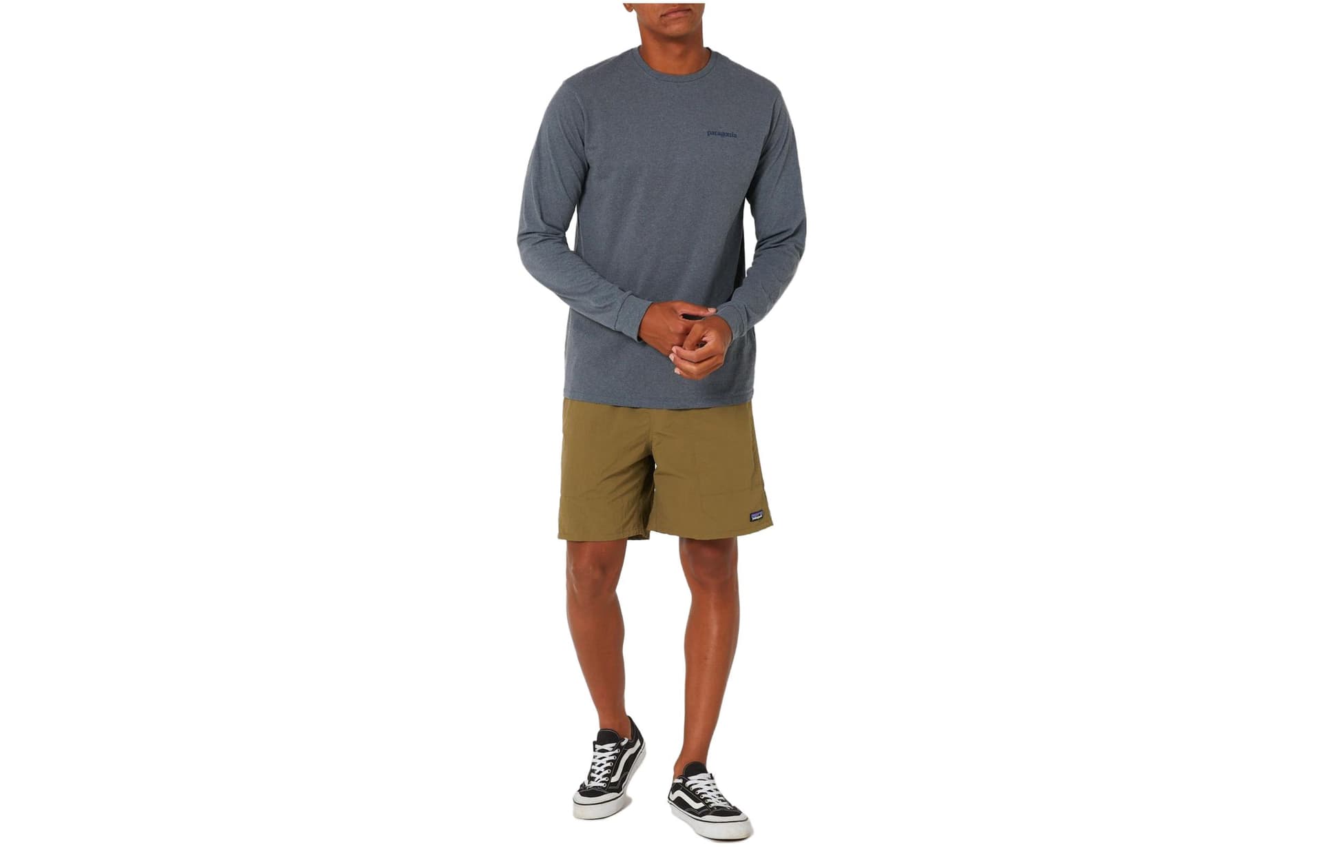 Кофта patagonia Line Logo Ridge Long-Sleeve Responsibili-Tee LogoT - изображение 2