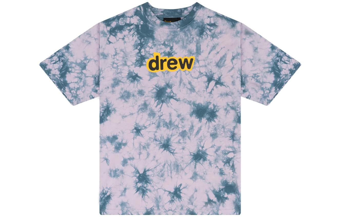 Футболка Drew House SS23 SS23 secret ss tee lilac tie dye LogoT - изображение 1